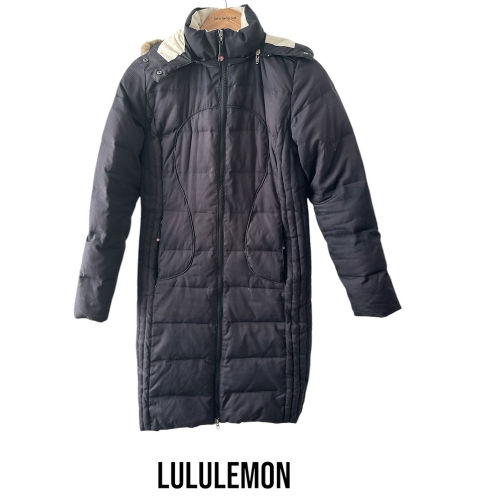 LULULEMON Full Length Down Puffer Winter Jacket | Black | Women’s 6 Medium